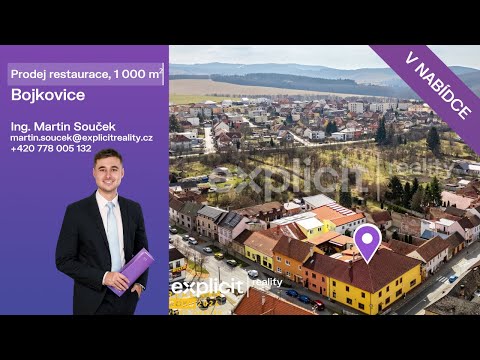 Video Prodej restaurace, 1 000 m² - Bojkovice
