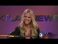 Sports Illustrated Cover Model Brooklyn Decker on ktla's Morning News