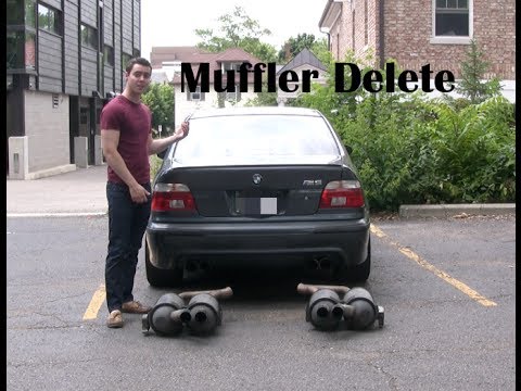 E39 BMW M5 Muffler Delete (straight pipe) Facts and Amazing Sounds