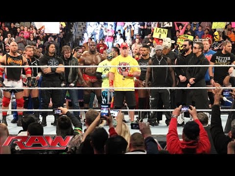 The Authority addresses the WWE roster: Raw, January 5, 2015