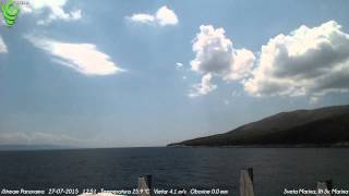Sveta Marina, Rt Sv. Marina 27-07-2015 Day HD TimeLapse