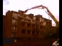 Demolition of Collins road flats Highbury London N5