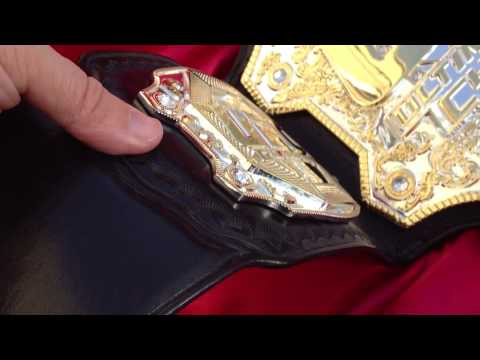 how to make a ufc championship belt