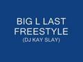 BIG L LAST FREESTYLE