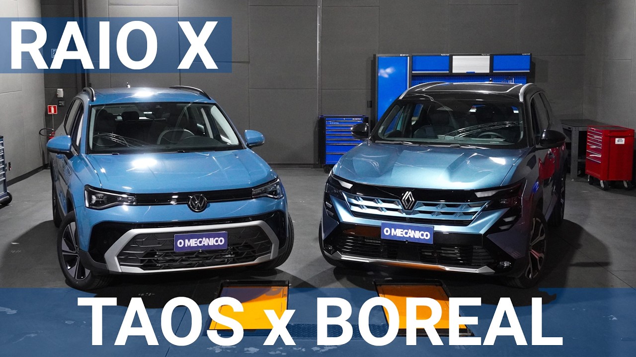 COMPARATIVO RAIO-X Técnico - novo Renault Boreal ou Volkswagen Taos 2026: qual o melhor?