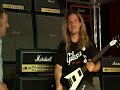 Frank Hannon visits Marshall factory