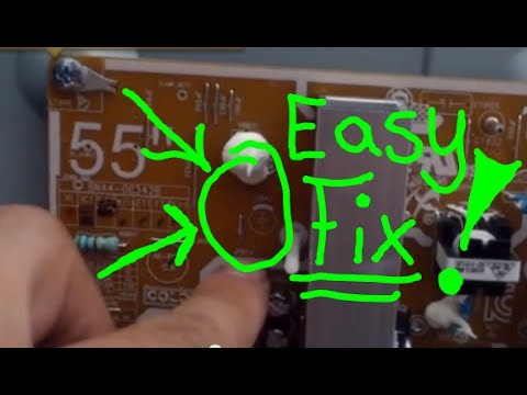 how to fix purple line on tv screen