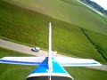 Cessna 180 embarqué par flycam one2 vue sur l'empannage