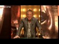 Mickey Rourke struggles to read the autocue - The British Academy Film Awards 2010 - BBC One