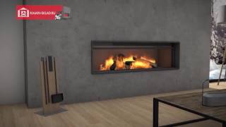 Камин Gigafocus foyer ferm Камин Gigafocus foyer ferm