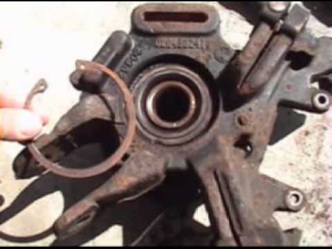 2004 mercury Mountaineer rear hub change