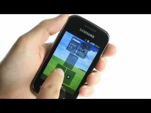 Samsung S5660 Galaxy Gio UI demo