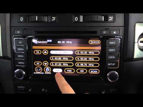 how to fit a reversing camera to a vw touareg