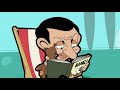Mr Bean - Teddy reads a book