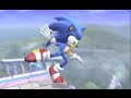 Super Smash Bros Brawl - Sonic vs Mario