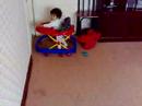 Yusra in her walker