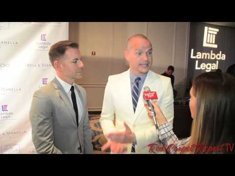 Brad Bredeweg & Peter Paige at #LambdaLegal West Coast Liberty Awards #EqualityUnitesUs #WCLA