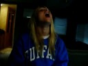 trying to make cherrios in eachothers mouths