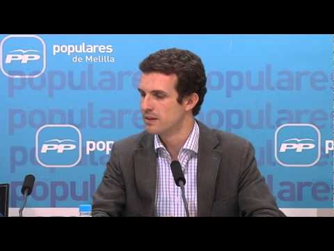 Pablo Casado: “ Ocho años de Gobierno Socialista que no hicieron nada por Melilla” 