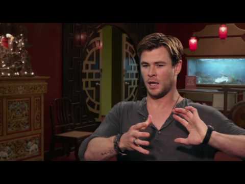 “Ghostbusters (2016)”: Chris Hemsworth “Kevin” Behind the Scenes Movie Interview