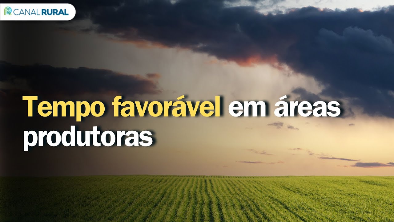 Previsão do tempo | Brasil 15 dias | Tempo favorável em áreas produtoras