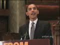 OBAMA MOCKS THE BIBLE JEREMIAH WRIGHT HATE WHITE PEOPLE AND AMERICA!