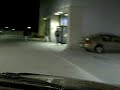 Train horn in front of movie theater