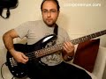 Clases de bajo tecnica de pua alternada