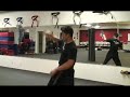 Advanced Nunchucks Techniques : Side Spin Combo With Nunchucks