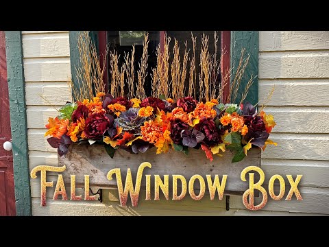 video-linktoworks-Fall Window Boxes - How To Decorate A Window Box For...