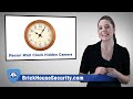 www.brickhousesecurity.com - The Recon Wall Clock Hidden Camera with Optional DVR features motion-activated recording that begins recording the instant motion is detected. With motion-activation, you will never have to fast forward through hours of tape looking for the action. Capturing all video on a removable SD card, you can capture up to 32Gb of recording for days of high resolution video. This hidden camera has an automatically switching 0 LUX nightvision rating, so you will never miss any important footage - night or day. For more information about this product, click here: www.brickhousesecurity.com BrickHouse Security
