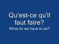 Il faut
