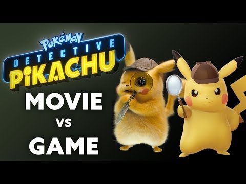 How does the Detective Pikachu movie compare to the game?