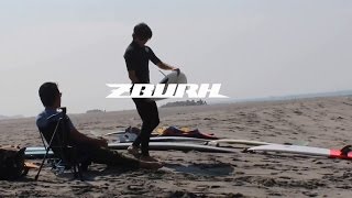 ZBURHサーフボード「SMOOTH」ライディング動画・小林直海