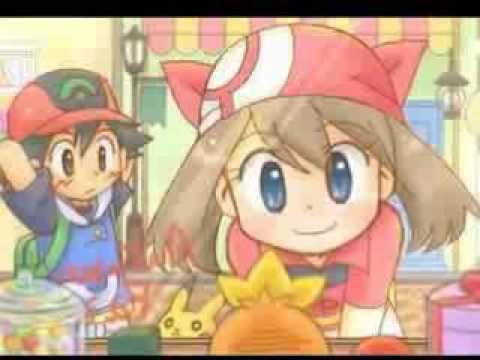 ash and may  of pokemon