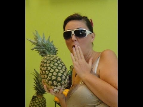 how to juice pineapple with skin