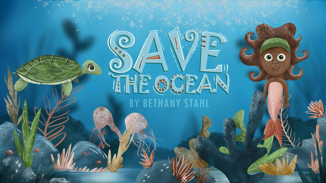 Save the Ocean by Bethany Stahl | Children's Animated Audiobook | A Story About Recycling