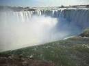 Behind niagara falls