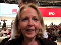 Hannelore Kraft zum SPD-Bundesparteitag in Berlin