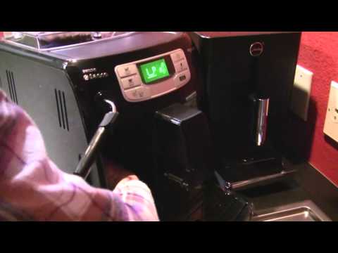 how to drain espresso machine