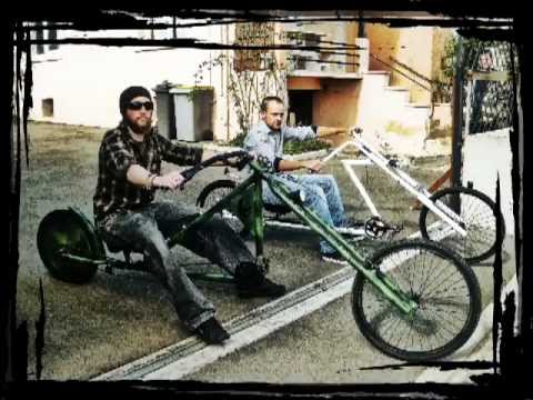 Vélo Chopper Army Camo Custom Bike !! BADCHOP Bicycle !! HOMEMADE !! DIY