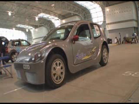 Michelin Hy-Light Active Wheel Motor EV concept Car