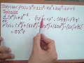 Reglas b�sicas de Derivaci�n: Ejemplo1