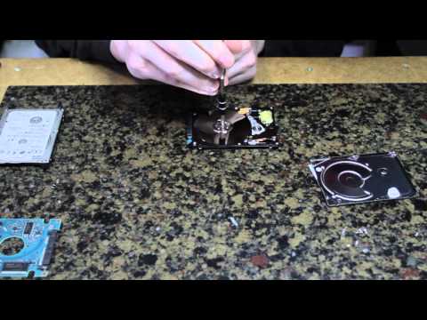 how to transplant hard drive platters