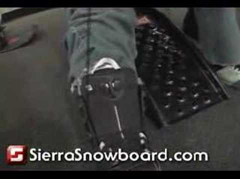 how to fasten snowboard boots