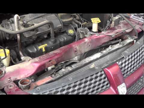 How To: Replace the Radiator in a Dodge Caravan, Plymouth Voyager, Chrysler Town and Country