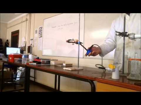 how to react magnesium with steam