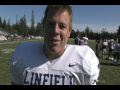 Linfield at Menlo Post Game Interviews