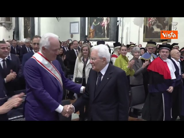 Il Presidente Mattarella partecipa all'inaugurazione anno accademico della Scuola Alti Studi a Lucca