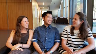 Carola, Fernando, and Alex Share Their Experiences in Orientation in U.S.A. Law